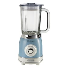 Ariete 58305, Vintage Glass Jug Blender, 1.5 Litre, Blue