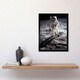 image 2 of NASA Apollo 11 Astronaut Aldrin Armstrong Moon Landing Anniversary Framed Wall Art Print