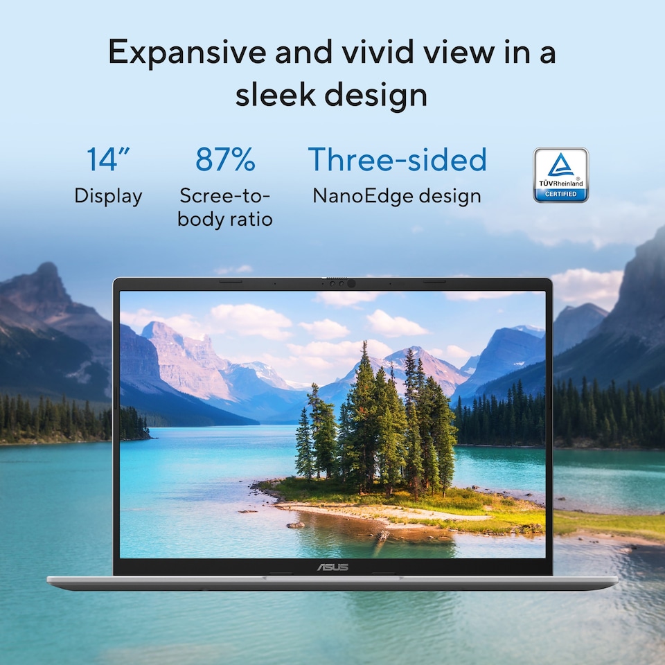 image 1 of ASUS Vivobook 14 Intel Core Ultra 5 225H Laptop 14" 16GB 512GB Windows 11 Home