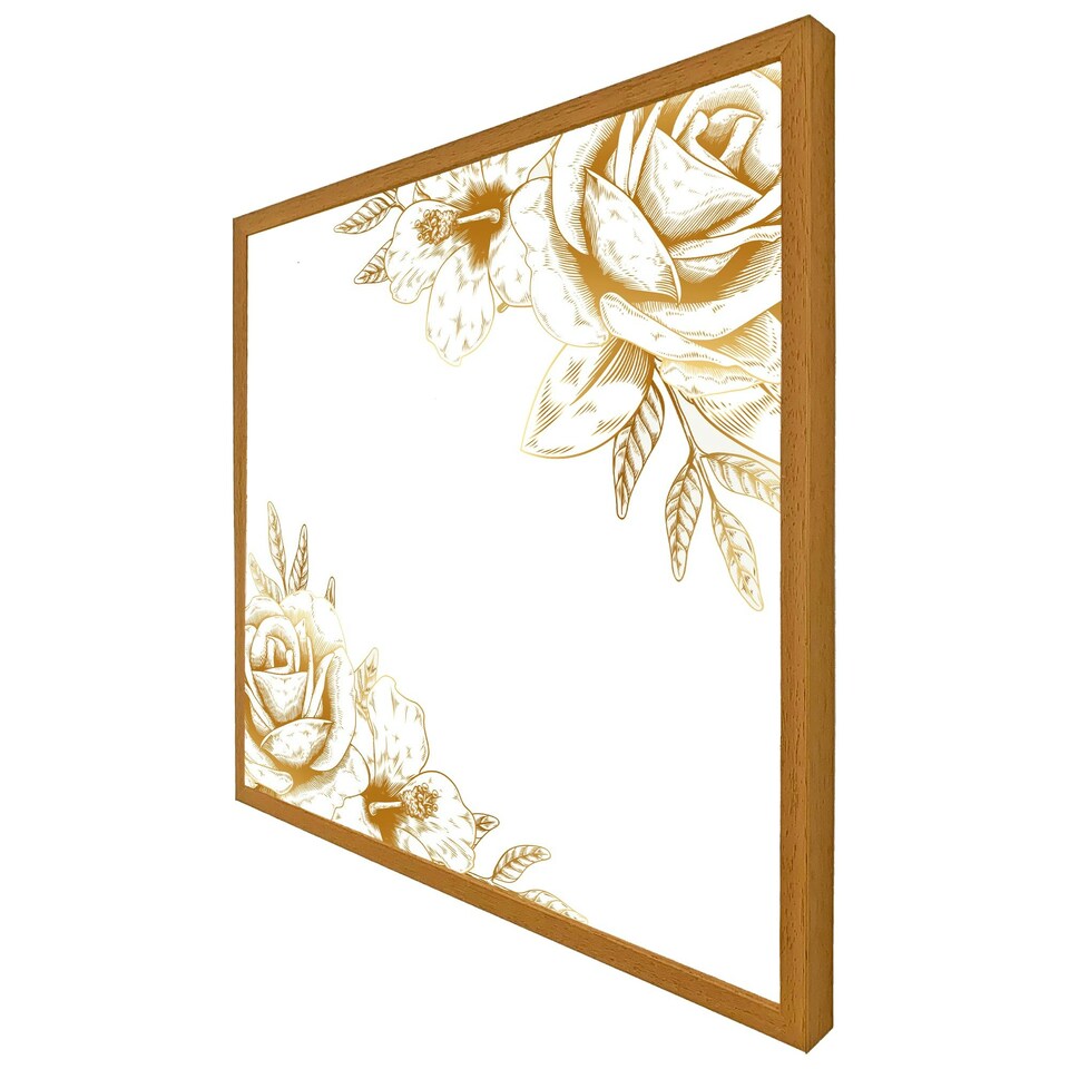image 1 of Gold rose (Picture Frame) Brown | M
