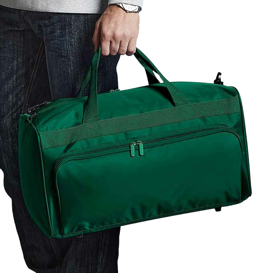 image 1 of Quadra Advertising Holdall - Bottle Green - One Size