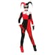 image 1 of Harley Quinn Womens/Ladies Costume - Black/Red - XS XS