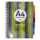 image 2 of Silvine A4 5 Part Project Divider Book
