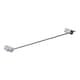 image 2 of Showerdrape Vitality 500mm Chrome Stainless Steel Wall Mounted Towel Rail