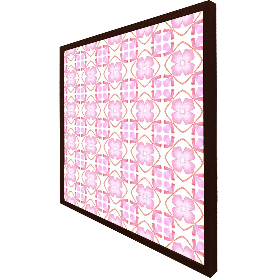 image 1 of Orange sublime boho chic summer design (Picture Frame) White | S