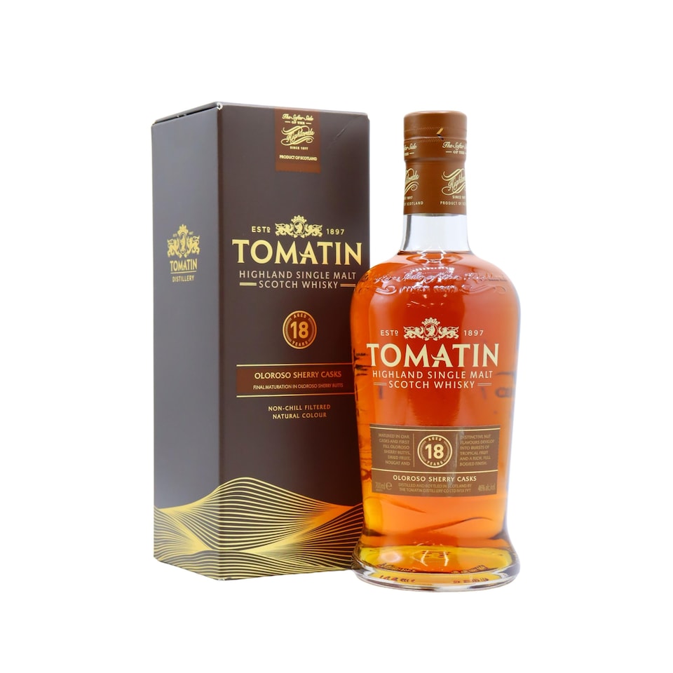 image 1 of Tomatin - Highland Single Malt Scotch 18 year old Whisky