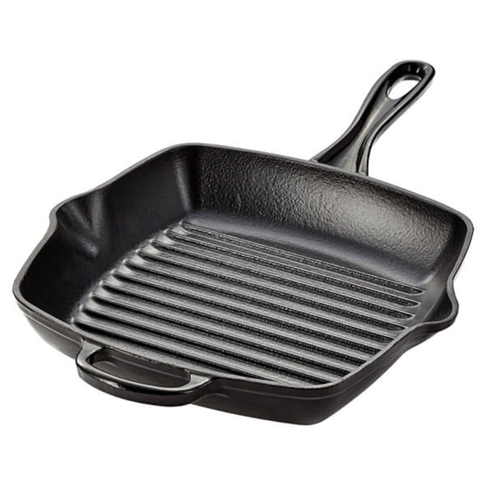 image 1 of Stellar Cast Iron 27cm x 27cm Grill Pan