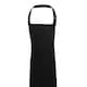 image 2 of Premier Childrens/Kids Premier Plain Apron - Black - 7-10 Years