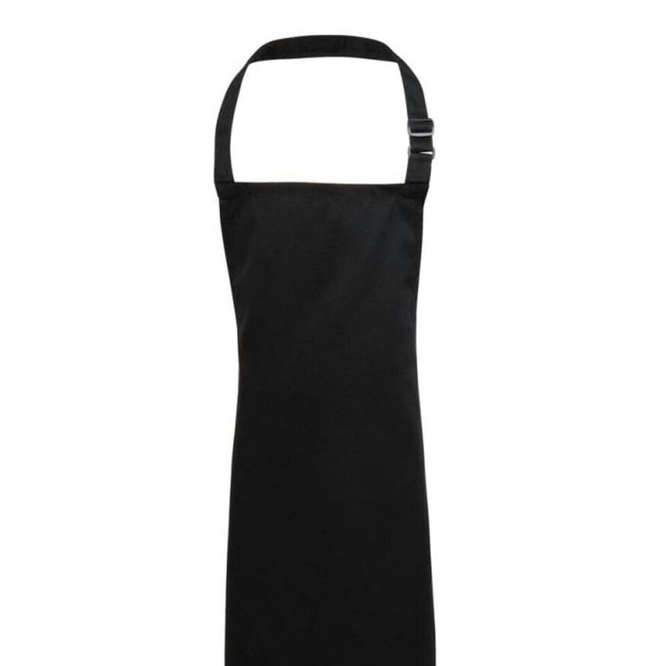 image 1 of Premier Childrens/Kids Premier Plain Apron - Black - 7-10 Years