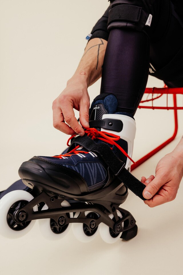 image 1 of Decathlon Adult Inline Fitness Skates FIT500