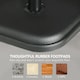 image 6 of Outsunny 11kg Concrete Square Garden Parasol Base Holder for Table Umbrella