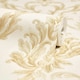 image 4 of Aurora Damask Wallpaper in Shimmering Ivory with Gold and Silver | Cream | Shimmering Ivory with Gold and Silver