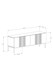 image 4 of Frank Olsen Furniture Iona  1500 TV Cabinet Mulberry | Pink | Mulberry | 1