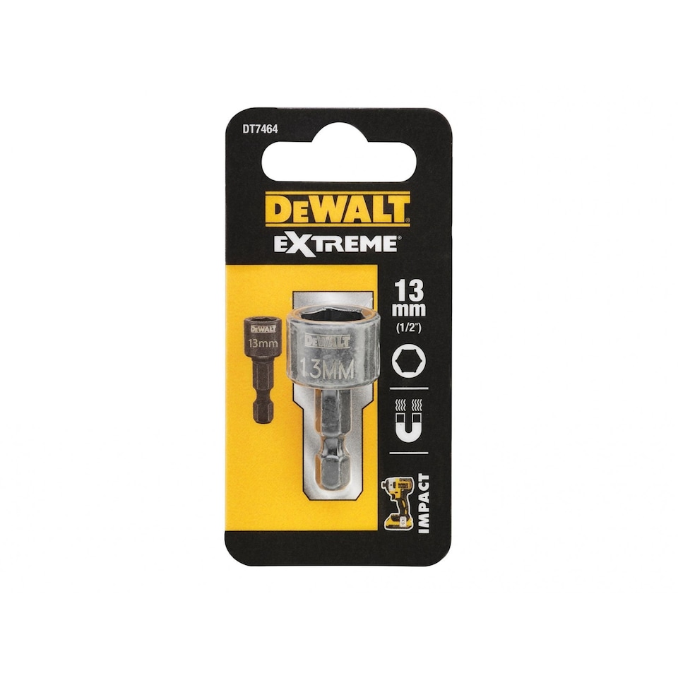 image 1 of Dewalt Power Tools Compact Nut Driver | Multi | Multi Colour | 13mm | 1