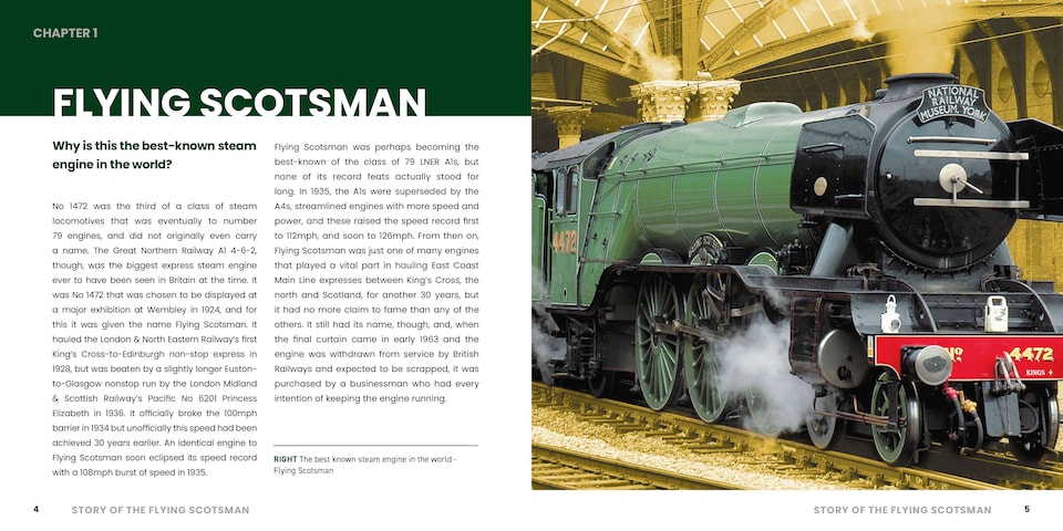 image 1 of Story Of The Flying Scotsman Book
