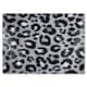 image 1 of Silver Leopard Print Glass Chopping Board | Multi