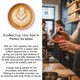 image 6 of Ecoffee Cup 12oz 350ml Van Gogh Design Reusable, Plant Based Coffee Cup with Silicone Lid & Sleeve, Flowering Plum Orchard