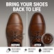 image 2 of Premium Shoe Cream - Moisturise, Nourish & Polish Leather Shoes - Dark Brown  (2 Pack)