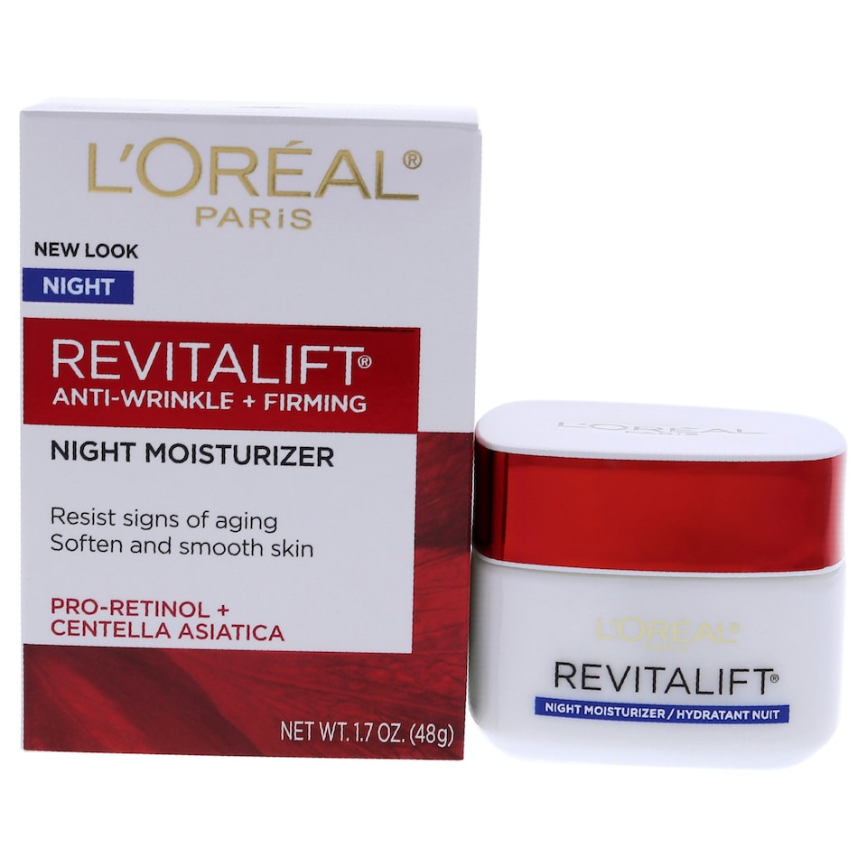 image 1 of Revitalift Anti-Wrinkle and Firming Night Moisturizer by LOreal Professional for Unisex - 1.7 oz Moisturizer