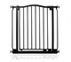 image 1 of Safetots Curved Top Safety Gate, 71cm - 80cm, Matt Black, Pressure Fit Stair Gate