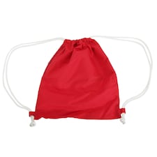 Bagbase Icon Drawstring Bag/Gymsac - Classic Red - One Size Red | One Size