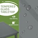 image 4 of Outsunny Extending Garden Table Outdoor for 6-8 People,Aluminium Frame