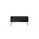 image 4 of Premium Matte Black Coffee Table | Black | Black