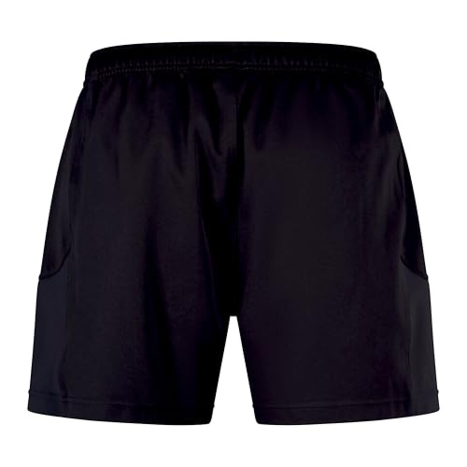 image 1 of Canterbury Men's Advantage Rugby Shorts 2.0 | Elasticated Waist | Ccc Logo Gym Shorts, Black, 2Xl