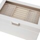 image 5 of Living and Home 4-Tier Jewellery Storage Box with Transparent Lid