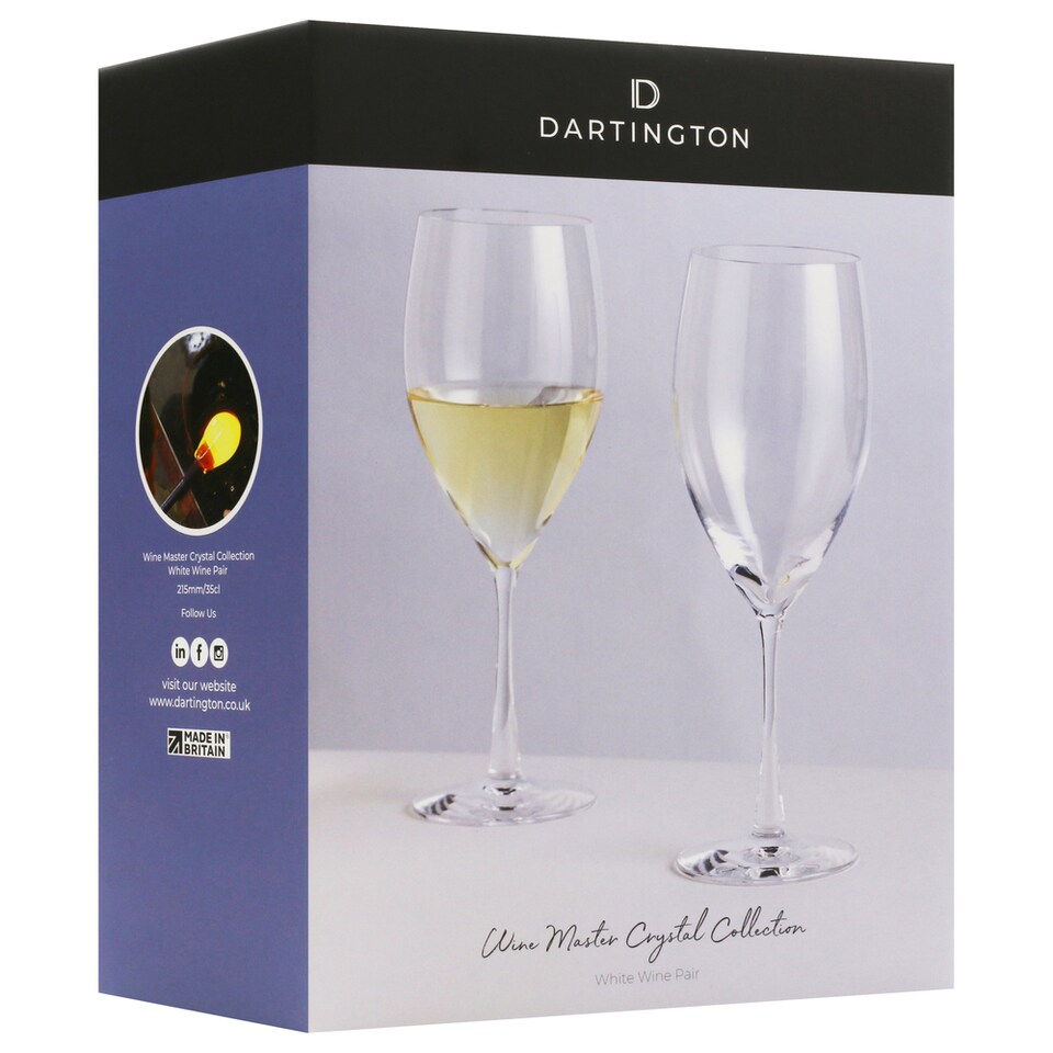 image 1 of Dartington Crystal Wine Master White Wine Set Of 2 | Clear | 2