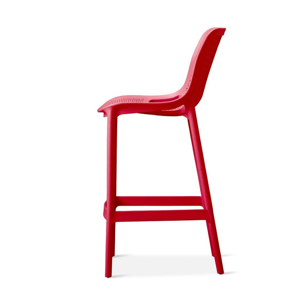 image 1 of Gunez Bar Stool Quality - Red Red
