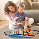 image 6 of Busy Board Montessori Sensory Toy - 10 Pages Quiet Book for Toddlers, Fine Motor & Learning Skills, Travel Toy for Kids Ages 3 plus (Blue)