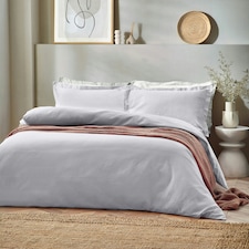 Yard Waffle Textured Double Duvet Cover Set