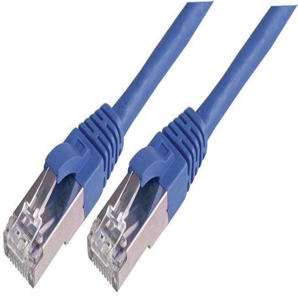 CONNECTIX CABLING - RJ45 Male to Male Cat6a SFTP Ethernet Patch Lead, 3m Blue