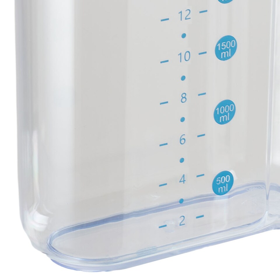 image 1 of Living and Home 2L Dry Food Airtight Storage Container Box | Blue