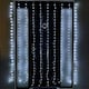 image 2 of 2.1m 300 LED Indoor Outdoor Party Curtain Christmas Lights in Cool White