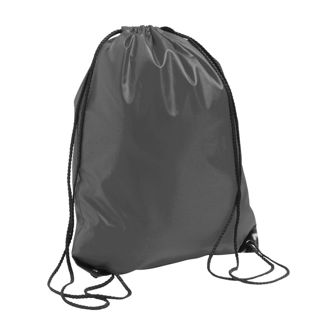 SOLS Urban Gymsac Drawstring Bag - Graphite - ONE Black One Size