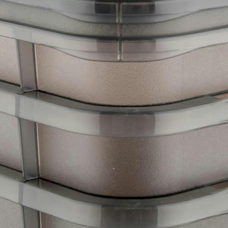 image 1 of Keeeper Set of 3 Storage Boxes 11 Litre with Lid and Air Control System - Transparent Grey