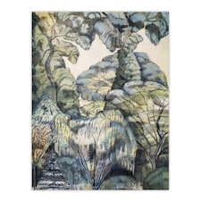 Trees in Bird Garden Iver Heath Paul Nash Wall Art Poster Print 12X16"