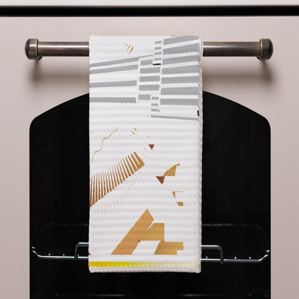 image 1 of Art Deco Skyscraper (Kitchen Towel)