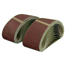 533mm x 75mm Mixed Grit Abrasive Sanding Belts Power File Sander Belt 25 Pack