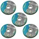 image 1 of Ultrathin 115mm x 1mm Metal Steel Cutting Discs For 4-1/2" Angle Grinders 50pc