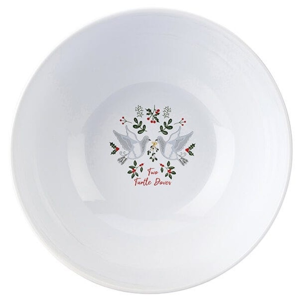image 1 of Twelve Days of Christmas Serving Bowl