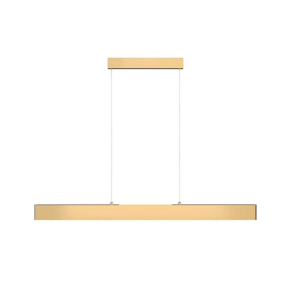 image 1 of Step Bar Pendant Ceiling Light Gold 3000K 1400lm