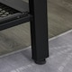 image 8 of HOMCOM Media Stand for TVs Up to 45" TV w/ 3 Shelves Cable Holes Metal Frame