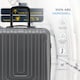 image 9 of Flight Knight Premium Hard Shell Lightweight Cabin Suitcase - 8 Spinner Wheels - Built-in TSA Lock & USB Port - easyJet Large Cabin Approved - 56x45x25cm Cream | Cream | Cabin Bag