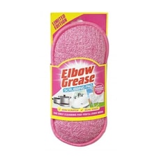 Elbow Grease Scrubbing Pad Pink Pink