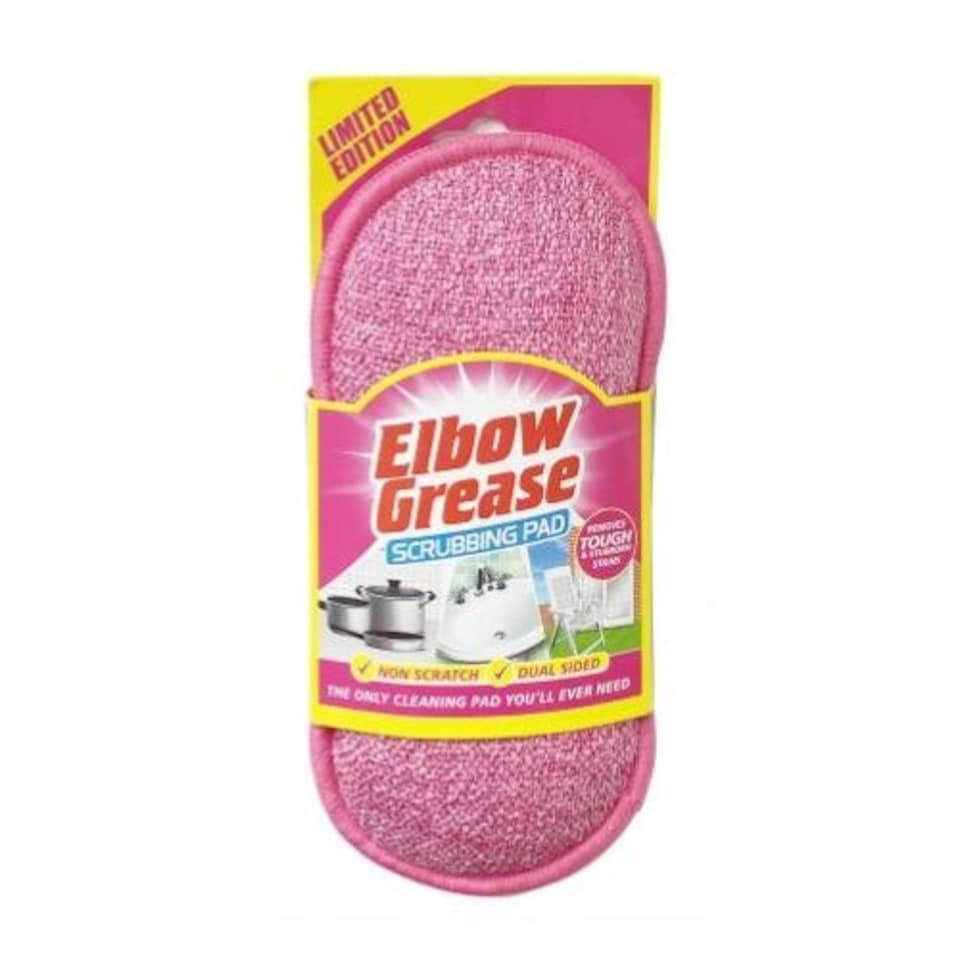 Elbow Grease Scrubbing Pad Pink Pink