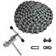 image 1 of Sport Direct Bike MTB Chain 1/2 x 3/32 7-8 Speed with Chain Rivet Extractor Tool 114 Links