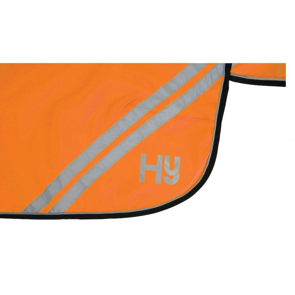image 1 of HyVIZ Reflector Mesh Horse Exercise Sheet - Orange - 4´ 6"